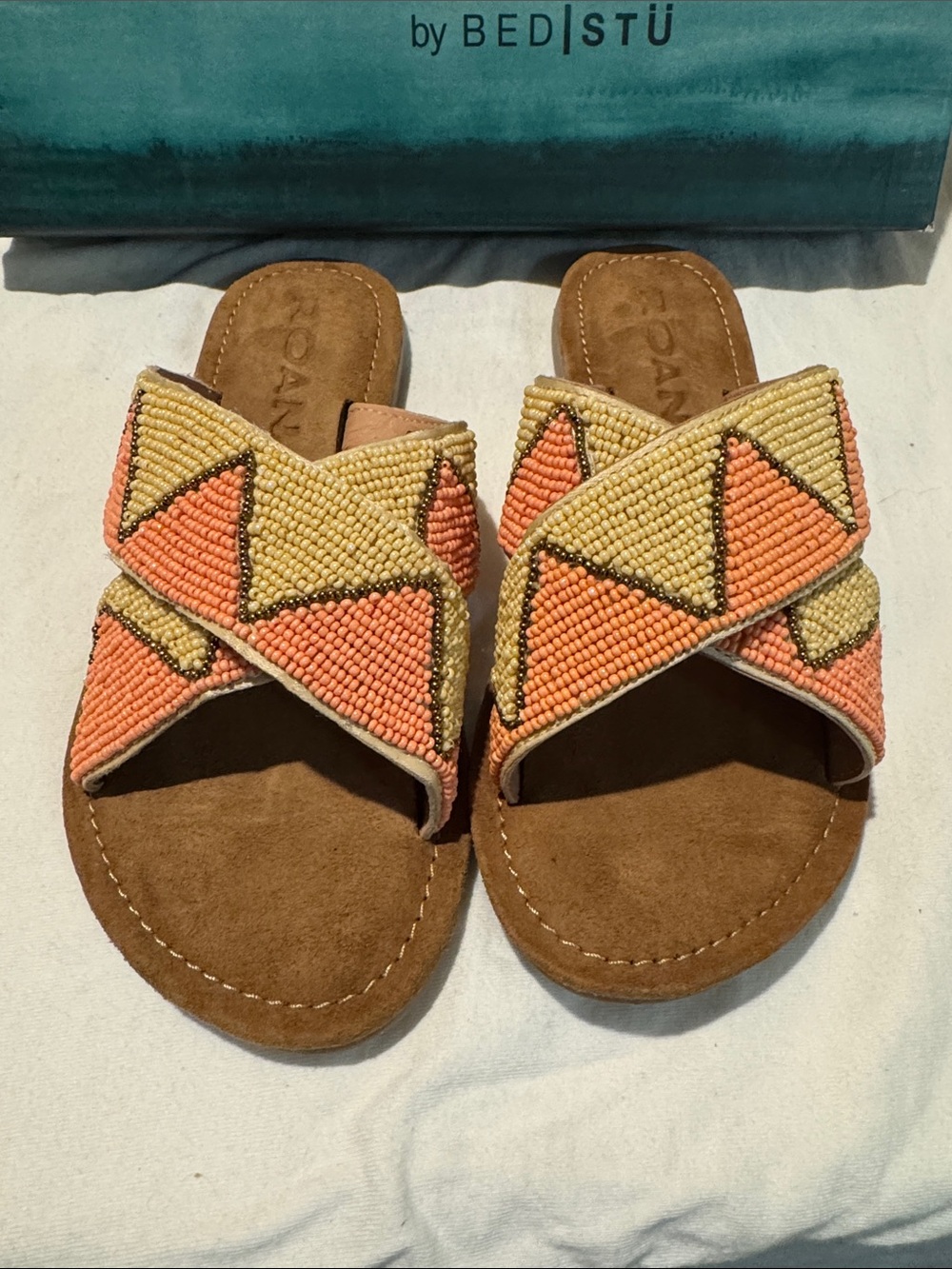 Bed Stu Bahama bead sandals size 6.5.